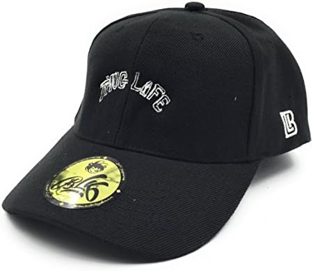 B L K : Thug Life Dad Hat - Black