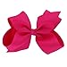 Chiffon 15 Colors 6in Large Big Grosgrain Ribbon Hair Bows WITH Alligator Clips Boutique Bow For Girls Toddlers Teens Babies