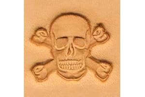 Tandy Leather Skull & Crossbones Craftool� 3-D Stamp 8547-00