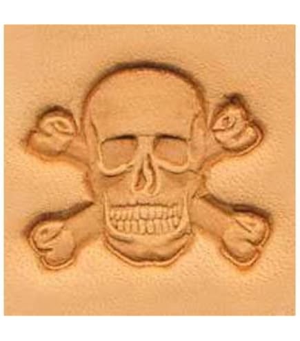 Tandy Leather 3D Moon Face Stamp – 1-inch Leather Tooling Stamp For Crafting