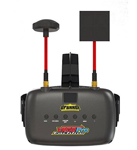 Crazepony VR D2 Pro FPV Goggles 5inch 800x480 5.8gHz 40CH Raceband with DVR Lens Adjustable for RC Quadcopter