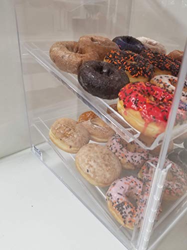 Self Serve Pastry or donut display case 3 trays for deli bakery convenience stores Display it and keeps fresh