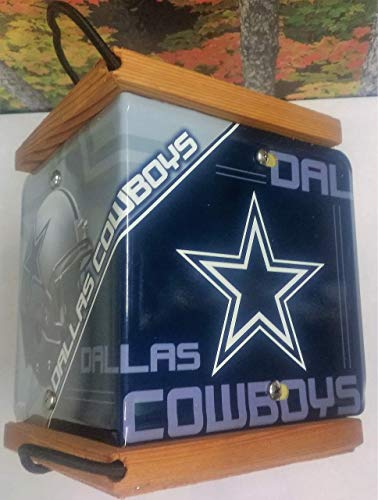 Dallas Cowboys Two-sided Cedar Bird Feeder