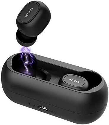 QCY Factory TWS Bluetooth 5.0 True Wireless Stereo Earbuds with Charging Case, Noise Cancelling, Binaural Call, Siri Wake Up Earphones