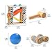 TOP BRIGHT Toddler Wooden Toys for 1 2 Year Old Boy Gifts Car Ramp Racer, Hammer Ball Pound and roll Tower Toy for 18 Month and up