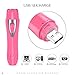 Hair Removal For Women 4-in-1 Rechargeable Painless Facial Lady Shaver Bikini Trimmer Nose Hair Trimmer Body/Nose and Ear/Face/Eyebrow Cordless