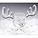 A&R Collectibles Christmas Eggnog Moose Mug Gift Boxed Set of 4 - Acrylic Safer Than Glass 8 oz.