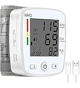 Wrist Blood Pressure Monitor,TSAI Portable BP Monitor Automatic Blood Pressure Machine Cuffs for ...