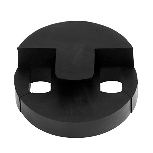 35 x 35mm Acoustic Cello Durable Round Circular Rubber Design Mute Silencer Light-weight Black Cello Parts - Thumbnail 6