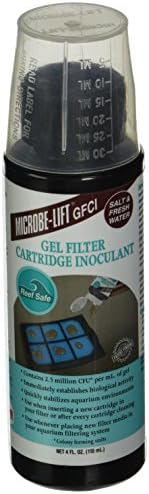 Ecological Labs AEL20526 Microbe Lift Gel Filter Innoculant for Aquarium, 4-Ounce