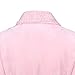 Richie House Women's Plush Soft Warm Fleece Bathrobe RH1591-H-L-FBA, Pink, Large
