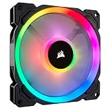 Corsair LL Series LL140 RGB 140mm Dual Light Loop RGB LED PWM Fan, No Controller-  Single Pack