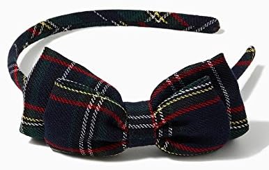 Tartan BOW Headband Headwrap
