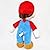 2PCS/Set Super Mario Plush Toys LUIGI & MARIO Doll Stuffed Animals Toy 10"