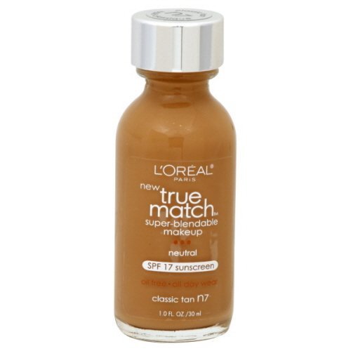 L'Oreal Paris True Match Super-Blendable Makeup, Classic Tan, 1-Fluid Ounce, 2 Ea (Pack of 2)