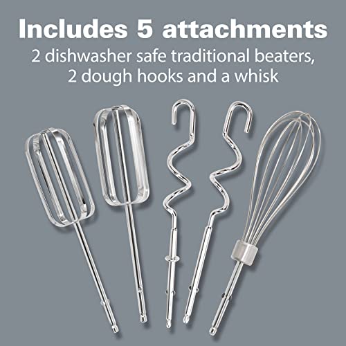 Hamilton Beach 6Speed Electric Hand Mixer with Whisk, Traditional