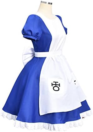 Kamannicos Alice Madness Returns cosplay kostuum halloween kostuums voor vrouwen meisjes elke aangepast gemaakt (S)