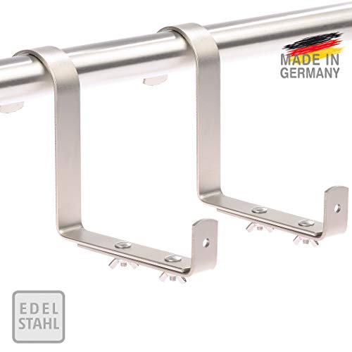 Blumenkastenhalterung Rundgeländer – Bunte Blütenpracht für perfekte Sommerstimmung – Made in Germany Blumenkastenhalter… – Bild 3