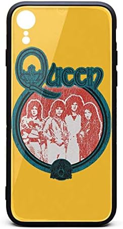 SDHAK Queen-Vintage-Band-Photo- Phone Case for iPhone Xr, Shock-Absorption Hard Back Cover Bumper Protective