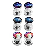 PiercingJ 6pcs 6G-1/2