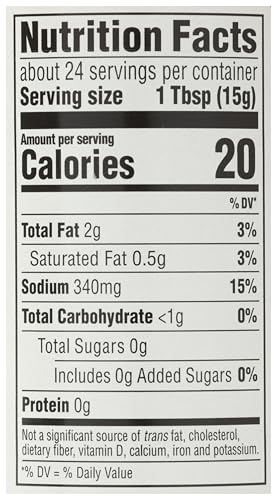 365 BY WHOLE FOODS MARKET ORGANIC GARLIC MILD BUFFALO WING SAUCE, 12.5 OZ