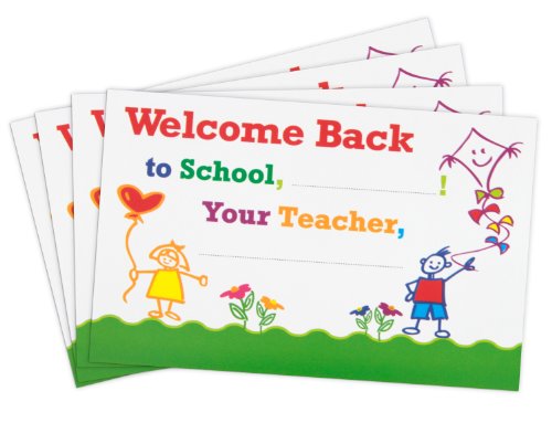 Teacher Peach Positive Postcards | Notes from Teachers | Welcome Back to School