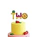 Twotti Fruty Birthday Decorations Cake Topper Twotti Fruitti Second Fruit Pineapple Watermelon Summer Birthday Party Supplies Decorations
