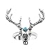 Rings,Lisingtool 7PCS/Set Bohemian Deer Turkish Midi Ring Set Steampunk Turquoise Knuckle Rings