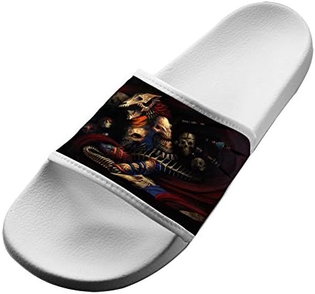 Heiyoua Fly Knit Sandals Custom Skeleton Skull