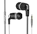 FOU Earbuds Earphones Headphones with Microphone Wired HIFI Stereo Bass in-ear Headphones Headsets with Inline Remote Control for iOS/Android