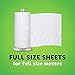 Bounty 2-Ply Paper Towels, 11in. x 10 1/4in, White, Pack Of 2 Huge Rolls