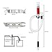 S&L-Winyer Battery-Operated Liquid Transfer Pump Color Red，Fuel Transfer Pump for Gasoline，Filter mask (Red)