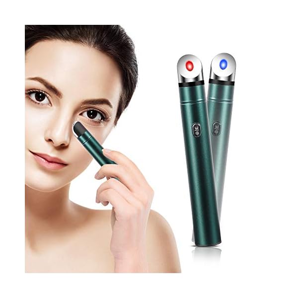 PELCAS-Sonic-Eye-Massager-42-Heated-Anti-aging-Galvanic-Wand-for-Dark-Circle-Remover-Relieves-Dark-Circles-Eye-Bags-and-Puffiness-Under-Eye-Treatment-Rechargeable-Facial-Massager-Skin-Care-Device PELCAS Sonic Eye Massager, 42℃ Heated Anti-Aging Galvanic Wand for Dark Circle Remover, Relieves Dark Circles Eye Bags…