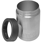 Titan Stainless Steel 12oz Can Cooler Cup Beverage Holder Double Wall Insulation