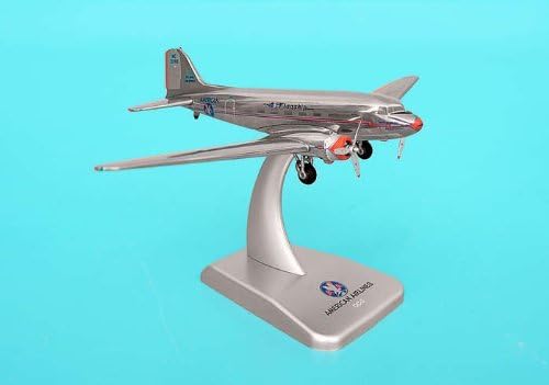 Hogan Wings 1-200 Commercial Models HG9659-98 American Airlines Dc-3 Die-Cast Metal44; Reg. Nc21798