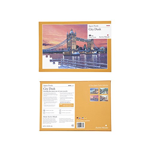 City Dusk 63 Piece Jigsaw Puzzle: Specialist Dementia / Alzheimer’s Products, Activities and Games by Active Minds