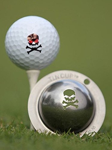 Tin Cup The Jolly Roger Golf Ball Marking Stencil, Steel - //coolthings.us