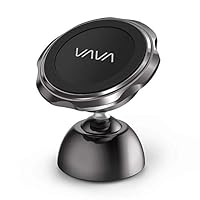 Car Phone Mount, VAVA Phone Holder for Car, Magnetic Phone Car Mount Compatible with Iphone XS Max XR X 8 7 Se 6S 6+ 5S 4 Samsung Galaxy S10 S9 S8 S7 S6 S5 S4 LG Nexus Nokia and More