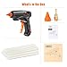 Hot Glue Gun, ABOX 60W Thermostat Hot Melt Glue Gun, Rapid Preheating with PTC Heating Technology,15 Pcs Premium Glue Sticks,Copper Nozzle and ON-Off Switch, DIY Arts &Crafts Projects, Quick Repairs