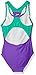 Speedo Girls Infinity Splice One Piece Swimsuit, Size 7, Plumtastic