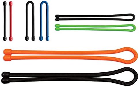 EliteTechGear Twist Ties For Organizing Your Gear Assorted Sizes (8 Pack)