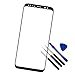Glass Front Screen Outer Lens Top Replacement for Galaxy S8 5.8'' SM-G950 G950A G950P G950T G950U G950V G950F G950FD G950W G950S/K/L G9500 All Carriers (Not Digitizer & Not LCD)
