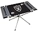 NFL Portable Folding Endzone Table, 31.5 in x 20.7 in x 19 in, Las Vegas Raiders