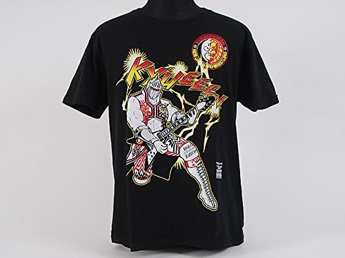 Kinnikuman collaboration DX Hiroshi Tanahashi ~ Robin Mask "GUITARIST" T-shirt L
