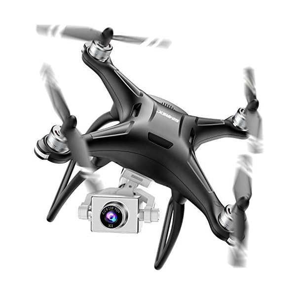 SIMREX X11 GPS Drohne mit 4K HD Kamera 2-Achsen selbststabilisierender Gimbal 5G WiFi FPV Video RC Quadrocopter