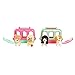 NEW 2017 Puppy In My Pocket Carrier Series 6 with 2 Hidden Flocked Puppies (Blue and Pink)