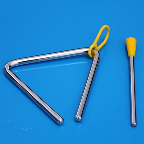 Xeminor 1X Musical Triangle Beater Percussion Metal Instrument Music School Toy Children Gift Comfortable and Environmentally