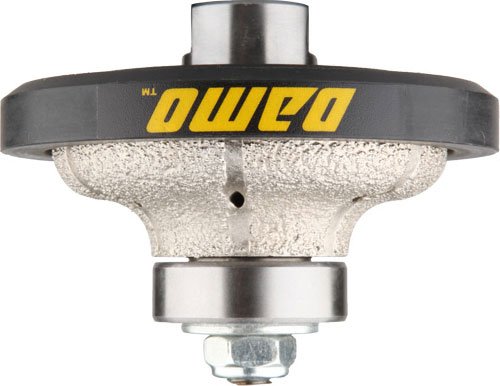 DAMO F20 3/4 inch Ogee Diamond Hand Profiler Router Bit Profile Wheel with 5/8-11 Thread for Granite Concrete Marble Countertop Edge - Thumbnail 4