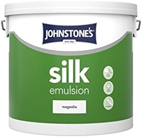Johnstone's Wall and Ceiling Silk Emulsion Paint Magnolia 5L