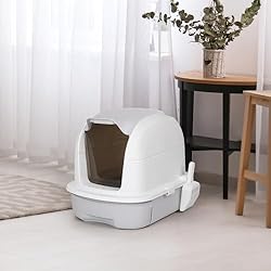 Cat Litter Box Enclosure, Sifting Cat Litter Tray